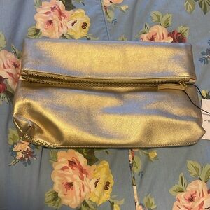Fawn Design: GOLD Foldover Clutch